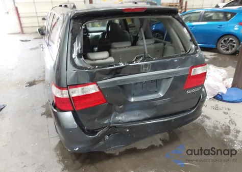 2006 Honda Odyssey Ex-L from USA, damaged, VIN 5FNRL38726B456867